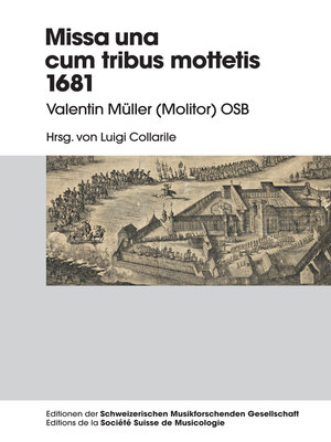 cover image of Missa una cum tribus Mottetis 1681